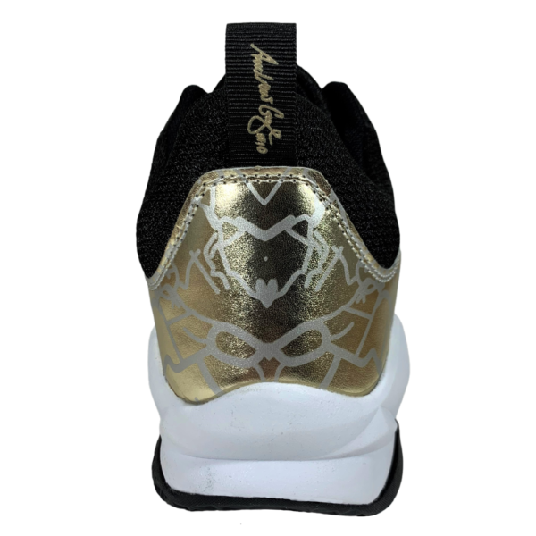 Gaze Elite Hoop Signature Shoe - Black/Gold - Image 3