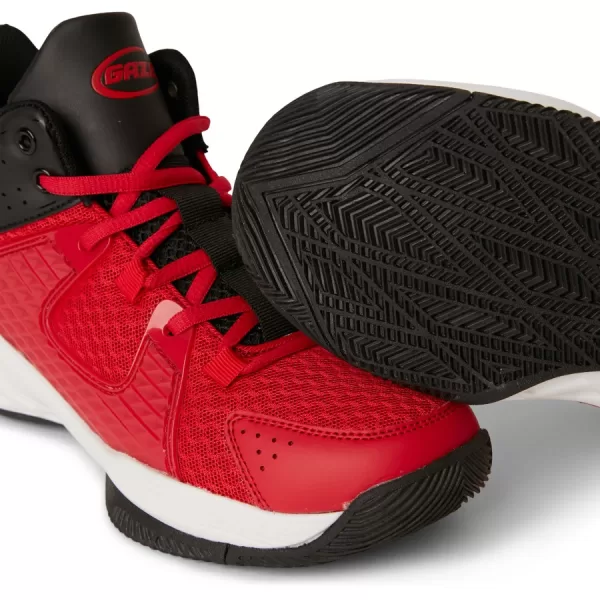 Gaze Kids Basketball Shoes - Black & Red - Image 3