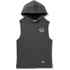 Gaze Boys Sleeveless Hoodie - Grey