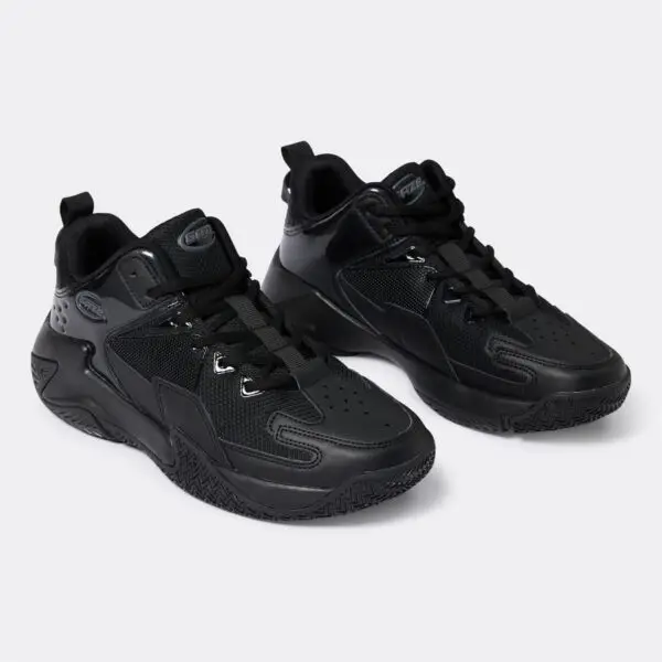 Gaze Men's Basketball Shoes - Black - Image 2