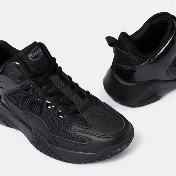 Gaze Men's Basketball Shoes - Black - Image 4