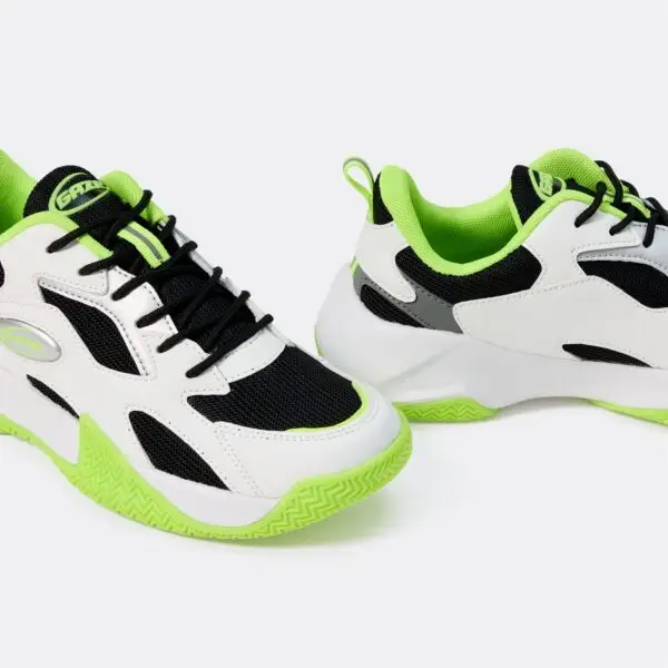 Gaze Kids Basketball Shoes - White & Black - Image 4