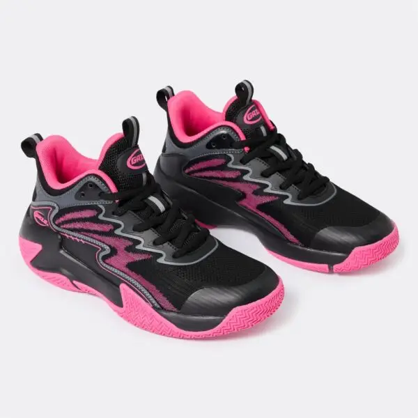 Gaze Kids Basketball Shoes - Pink & Black - Image 2