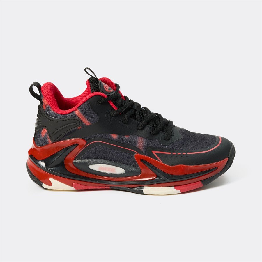 Gaze Kids Basketball Shoes - Black & Red