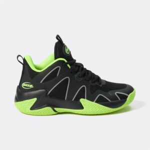 Gaze Kids Basketball Shoes - Black & Green