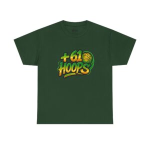 +61 Hoops Basketball T-Shirt — Aussie Basketball Fan Tee