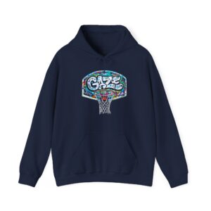 Graffiti Basketball Hoop Hoodie – Colorful Street Art Basketball Sweatshirt