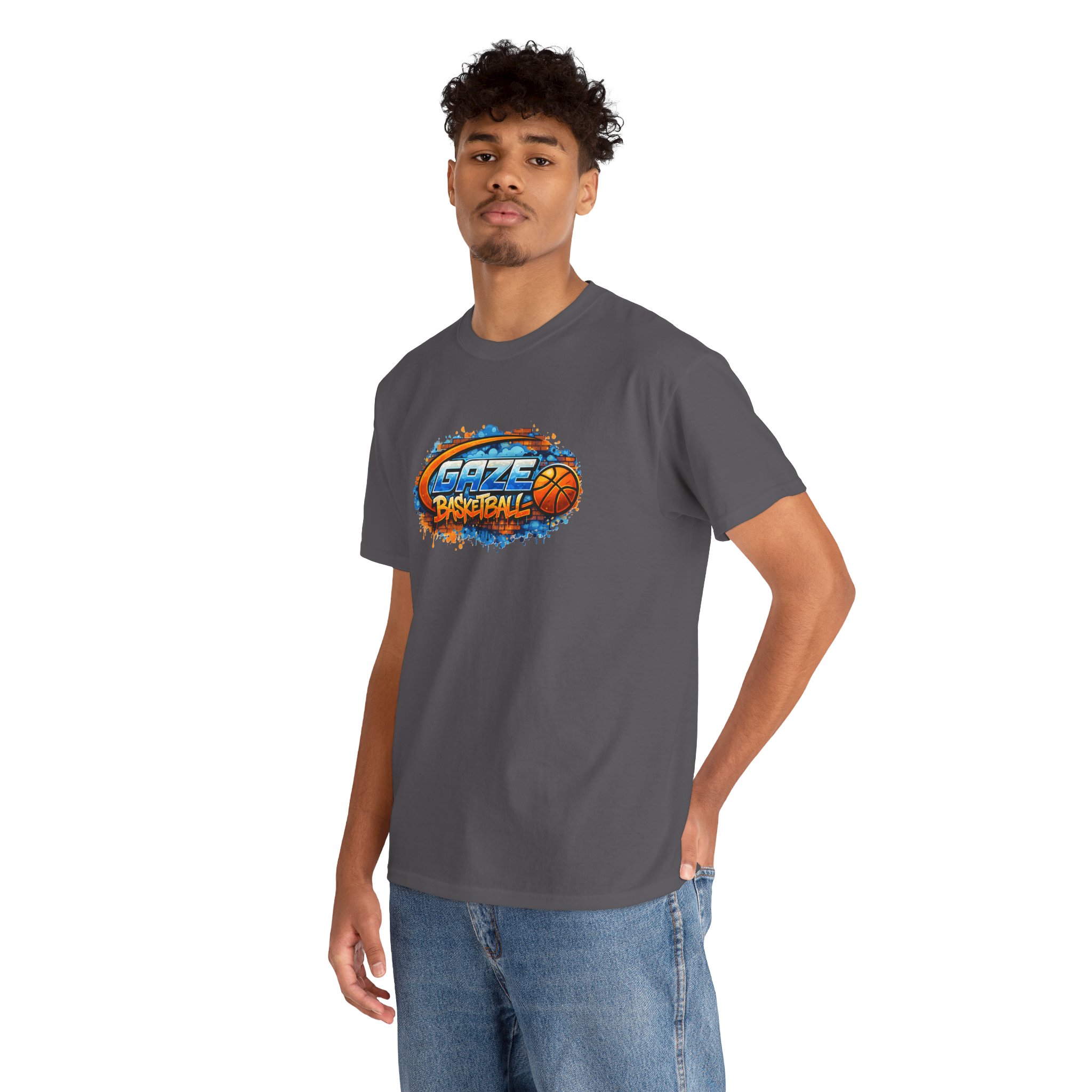 Gaze Basketball Graffiti T-Shirt — Urban Hoop Street Art Tee - Image 55