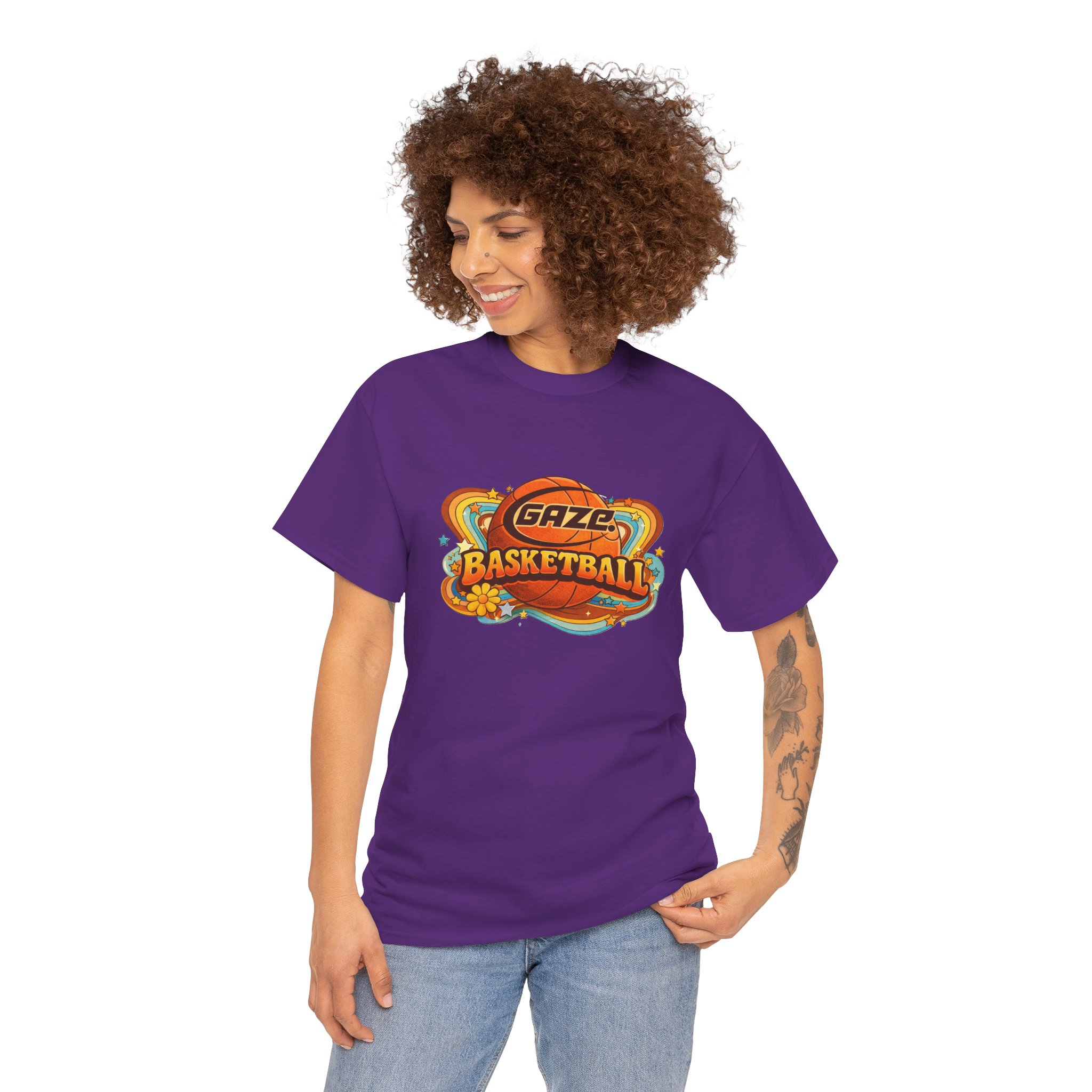 ’70s Hoopin’ Basketball T-Shirt — Vintage 1970s Hoop Tee - Image 42