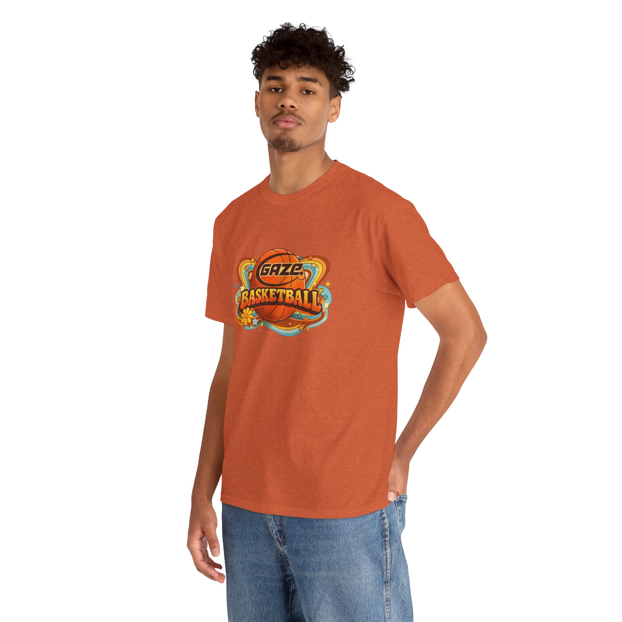 ’70s Hoopin’ Basketball T-Shirt — Vintage 1970s Hoop Tee - Image 5