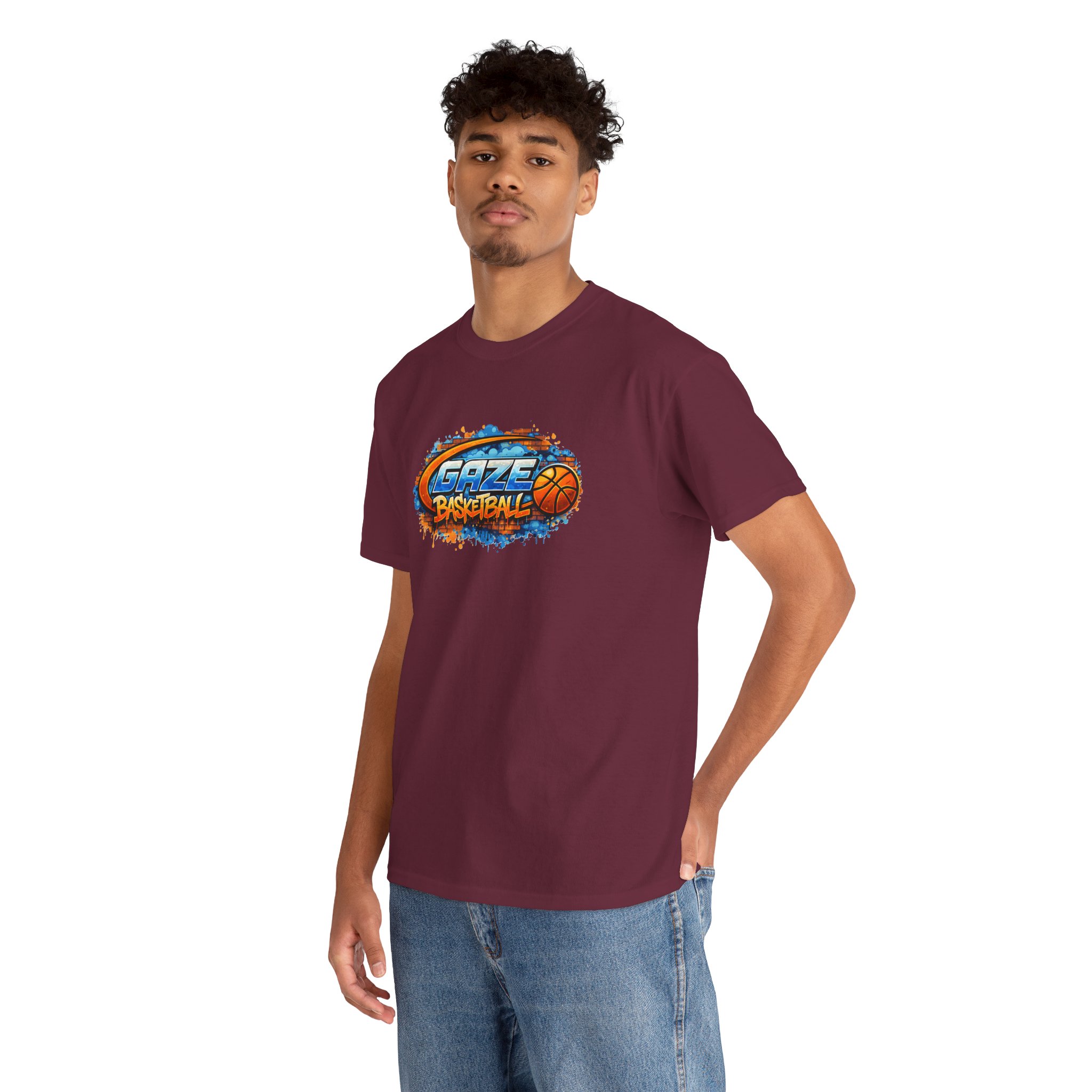 Gaze Basketball Graffiti T-Shirt — Urban Hoop Street Art Tee - Image 41