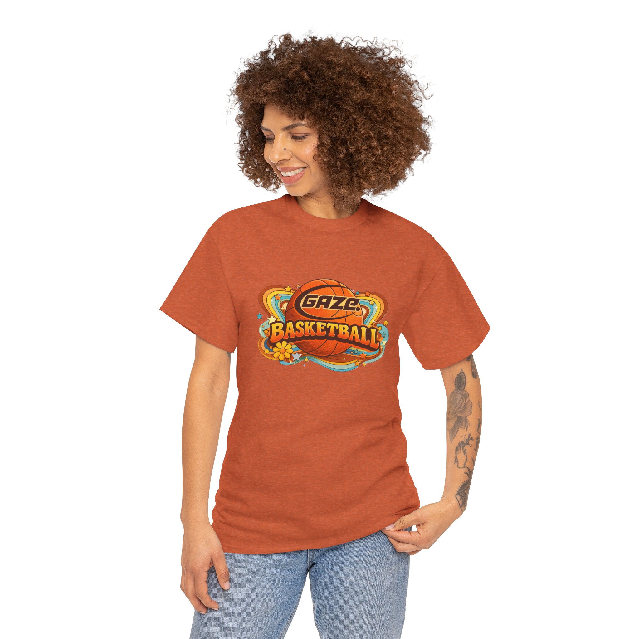 ’70s Hoopin’ Basketball T-Shirt — Vintage 1970s Hoop Tee - Image 6