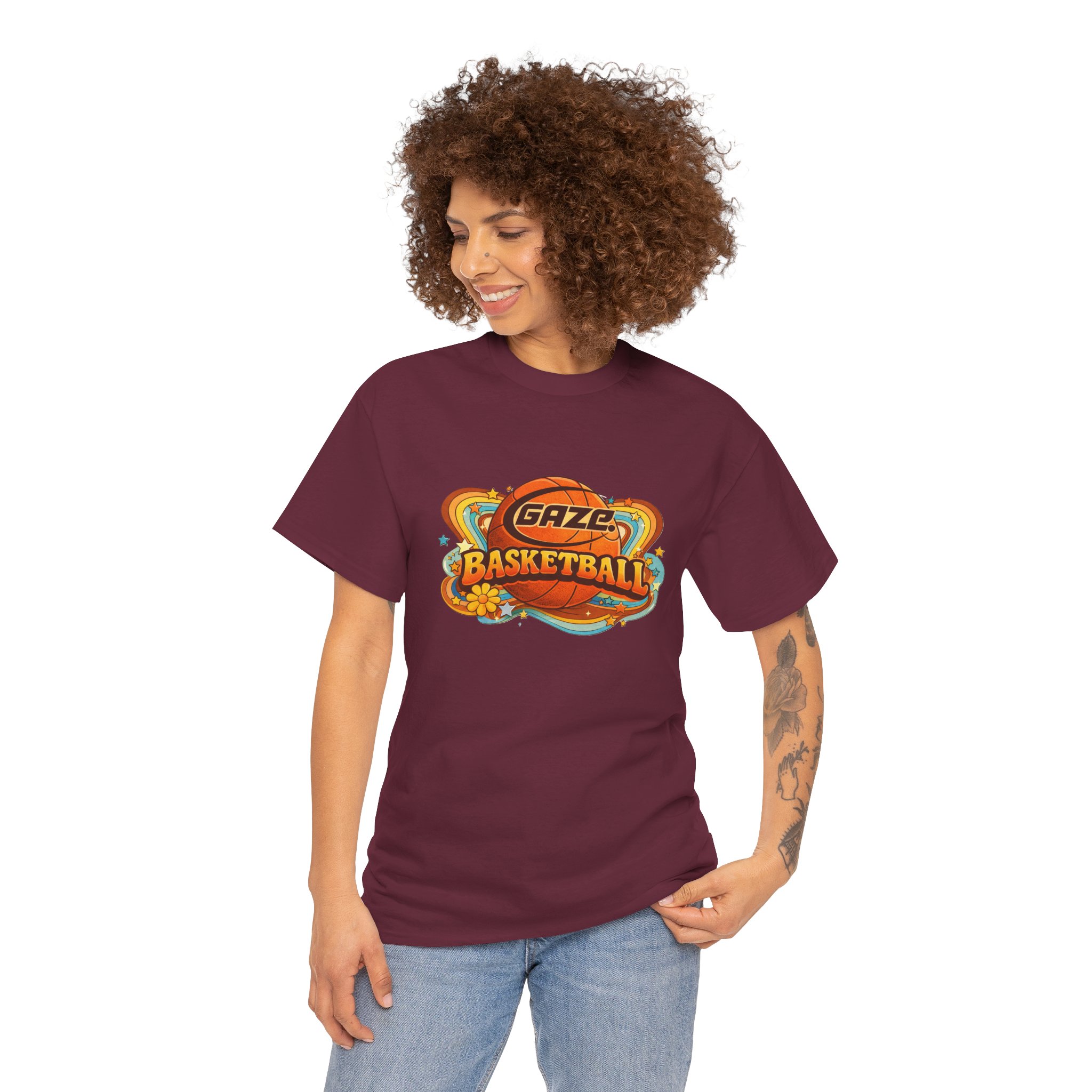 ’70s Hoopin’ Basketball T-Shirt — Vintage 1970s Hoop Tee - Image 24