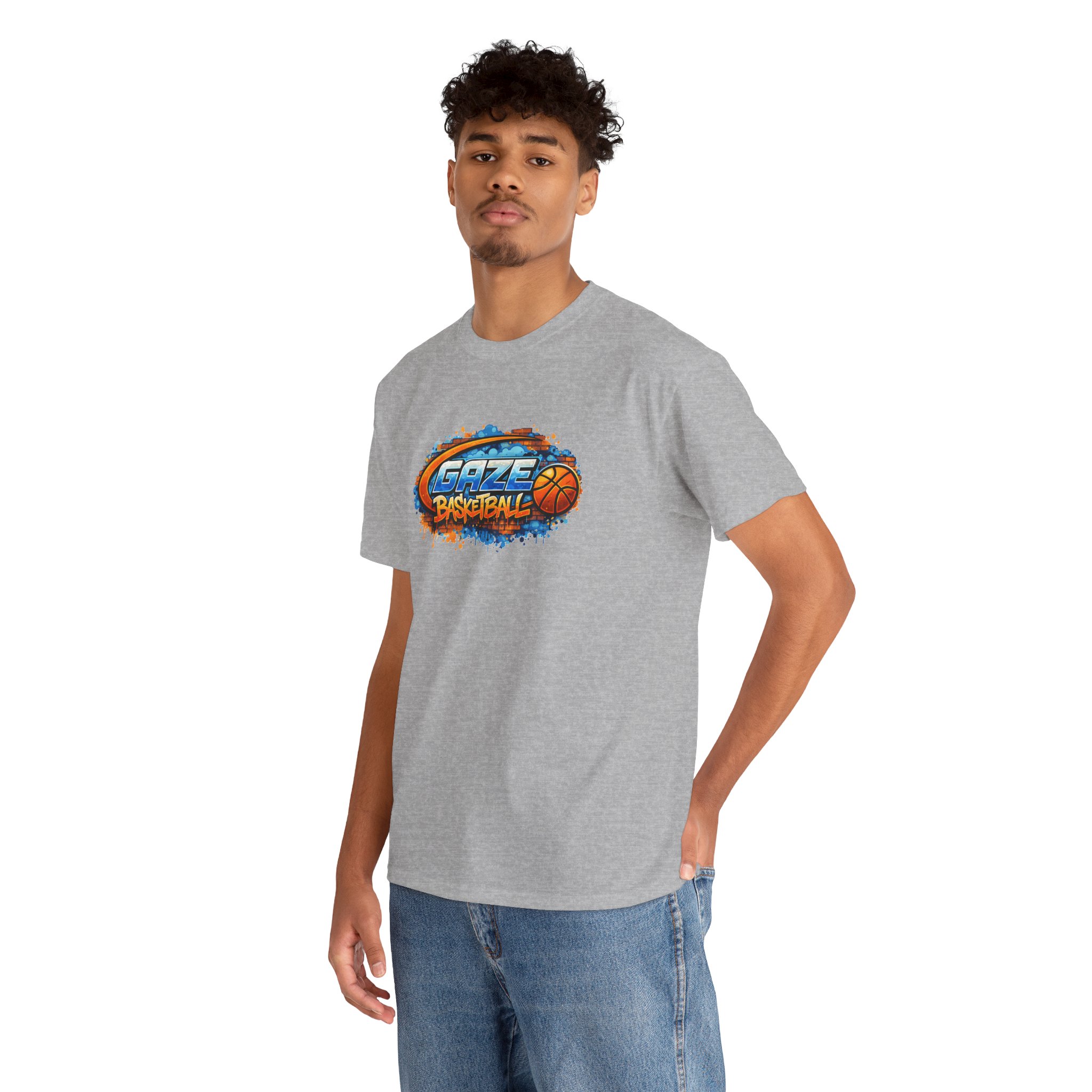 Gaze Basketball Graffiti T-Shirt — Urban Hoop Street Art Tee - Image 34