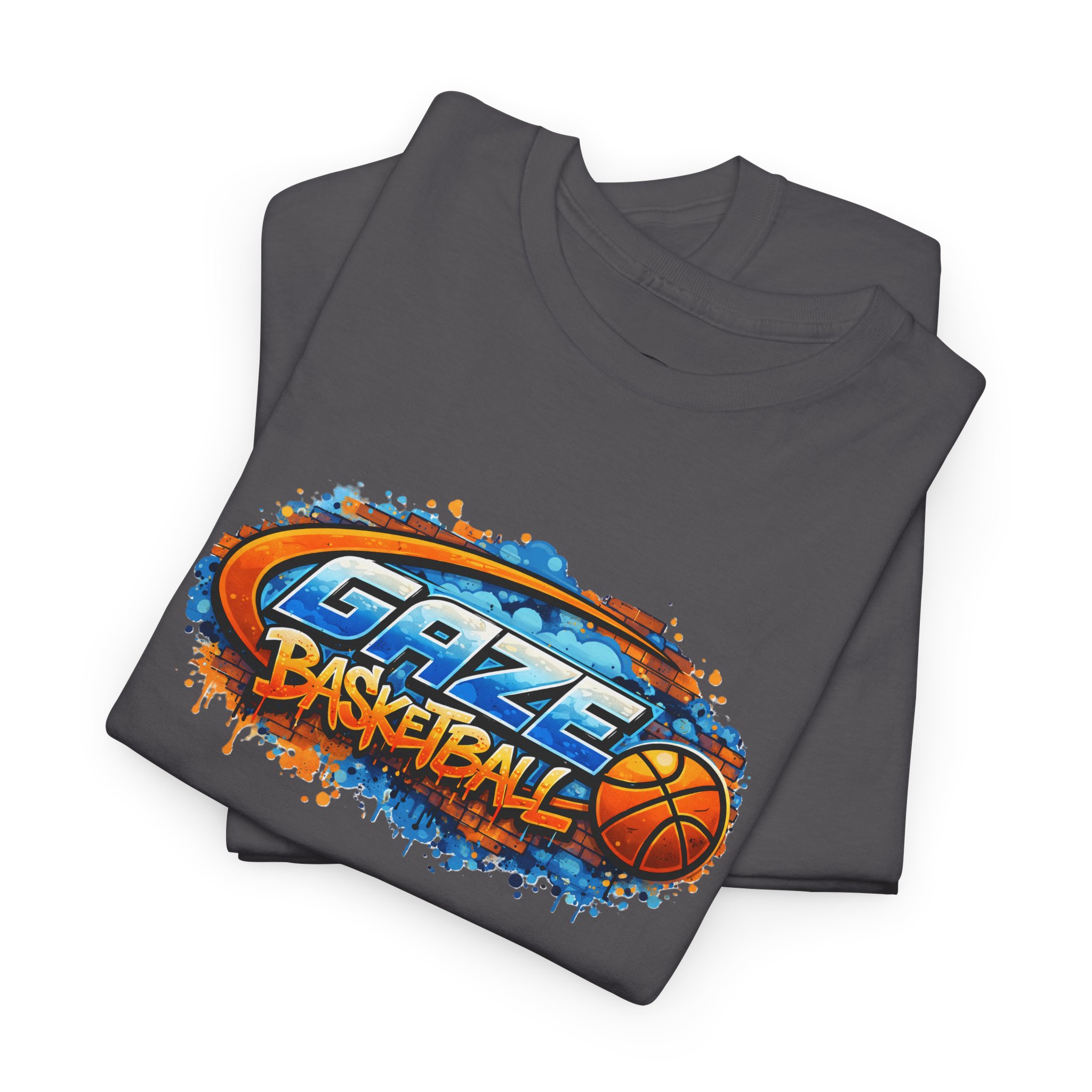 Gaze Basketball Graffiti T-Shirt — Urban Hoop Street Art Tee - Image 56