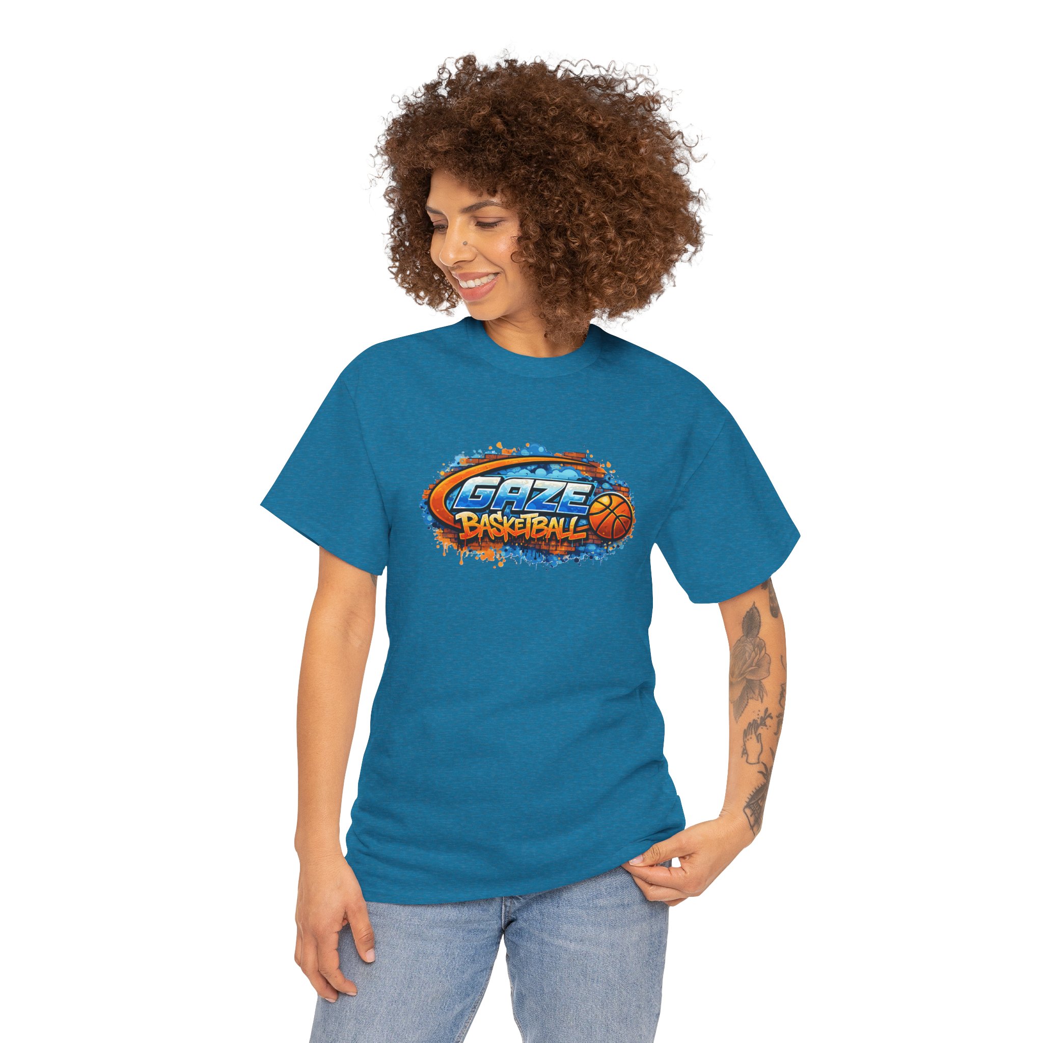 Gaze Basketball Graffiti T-Shirt — Urban Hoop Street Art Tee - Image 5