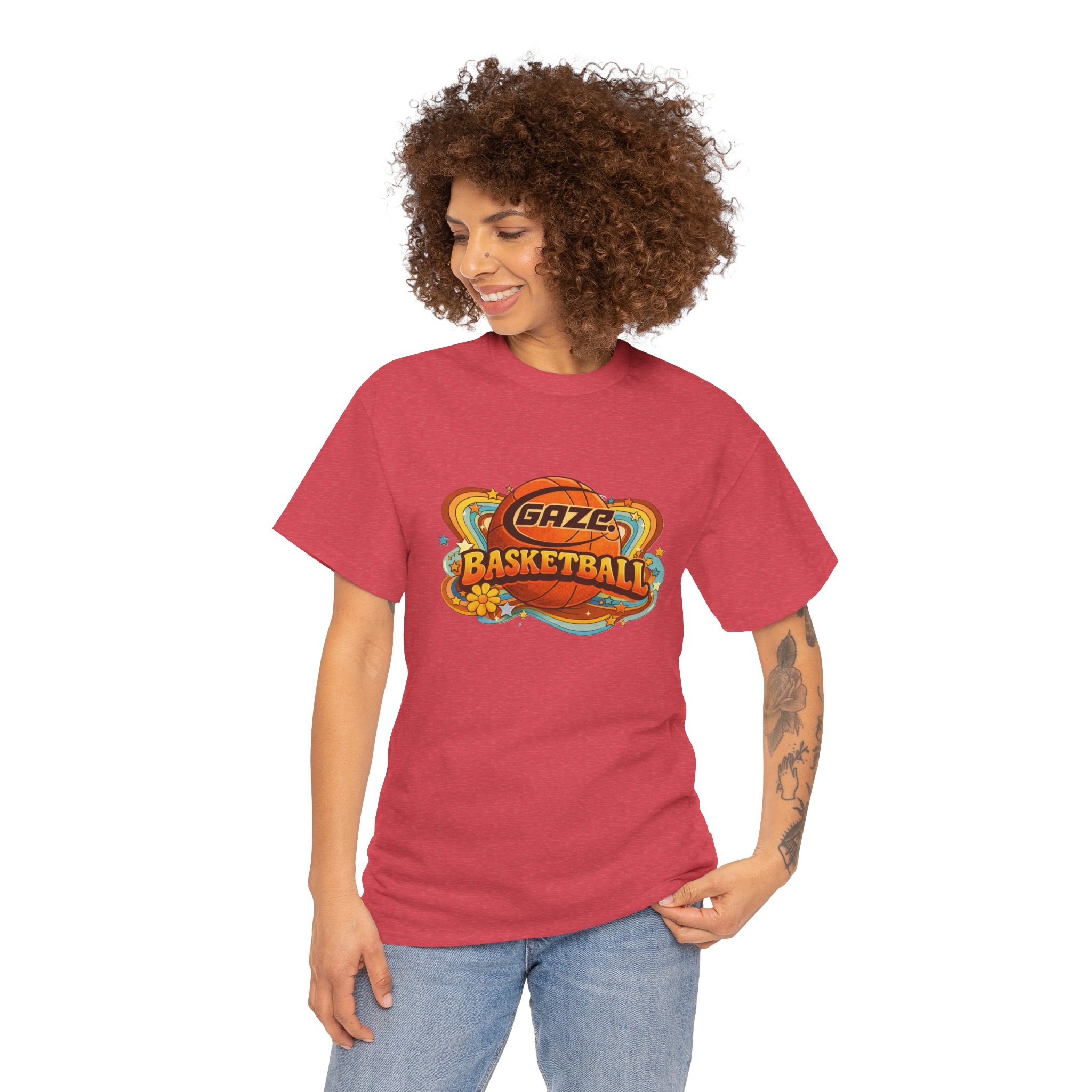 ’70s Hoopin’ Basketball T-Shirt — Vintage 1970s Hoop Tee - Image 48