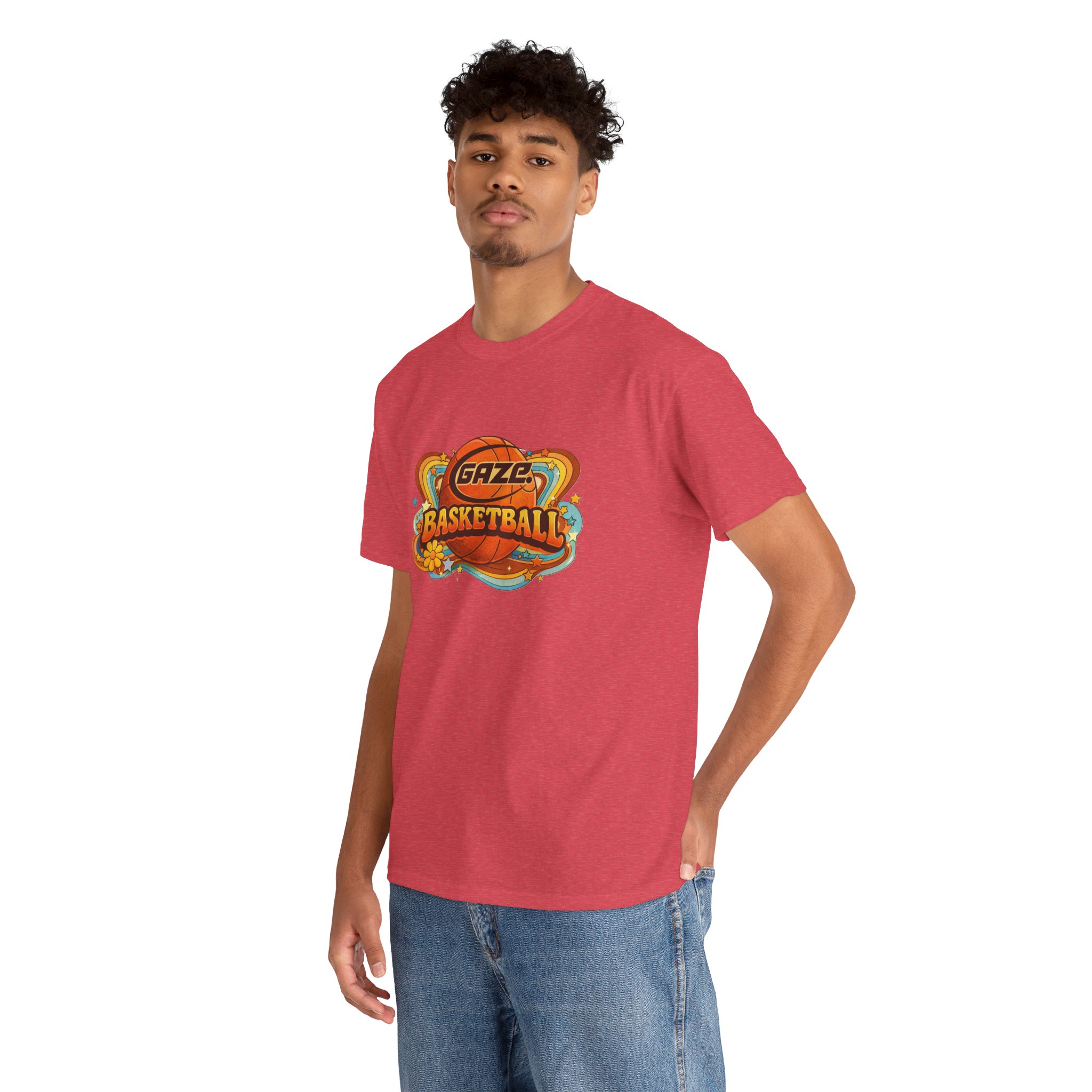 ’70s Hoopin’ Basketball T-Shirt — Vintage 1970s Hoop Tee - Image 47
