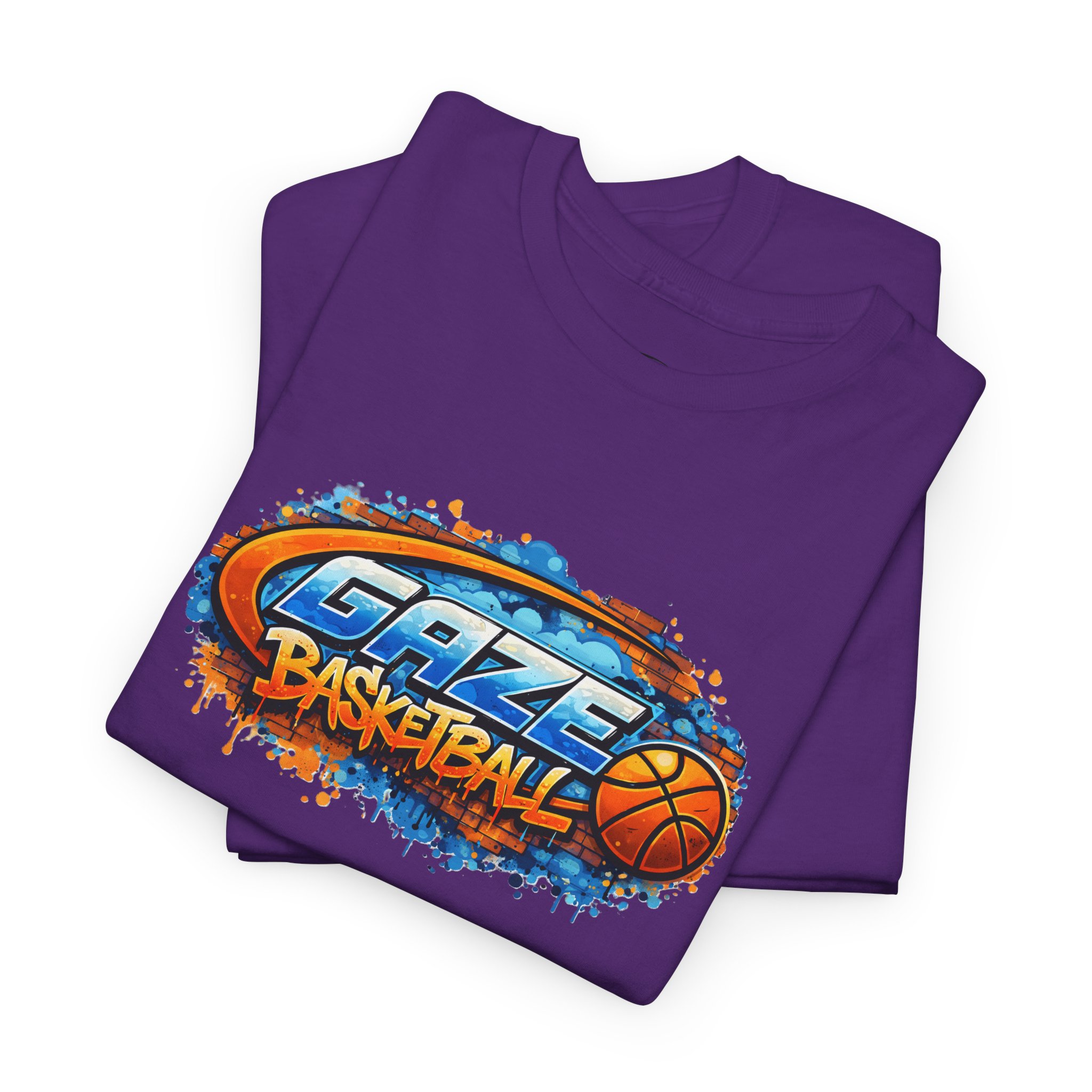 Gaze Basketball Graffiti T-Shirt — Urban Hoop Street Art Tee - Image 63