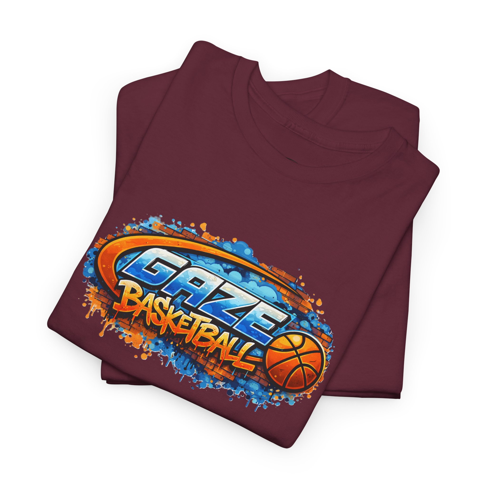 Gaze Basketball Graffiti T-Shirt — Urban Hoop Street Art Tee - Image 42