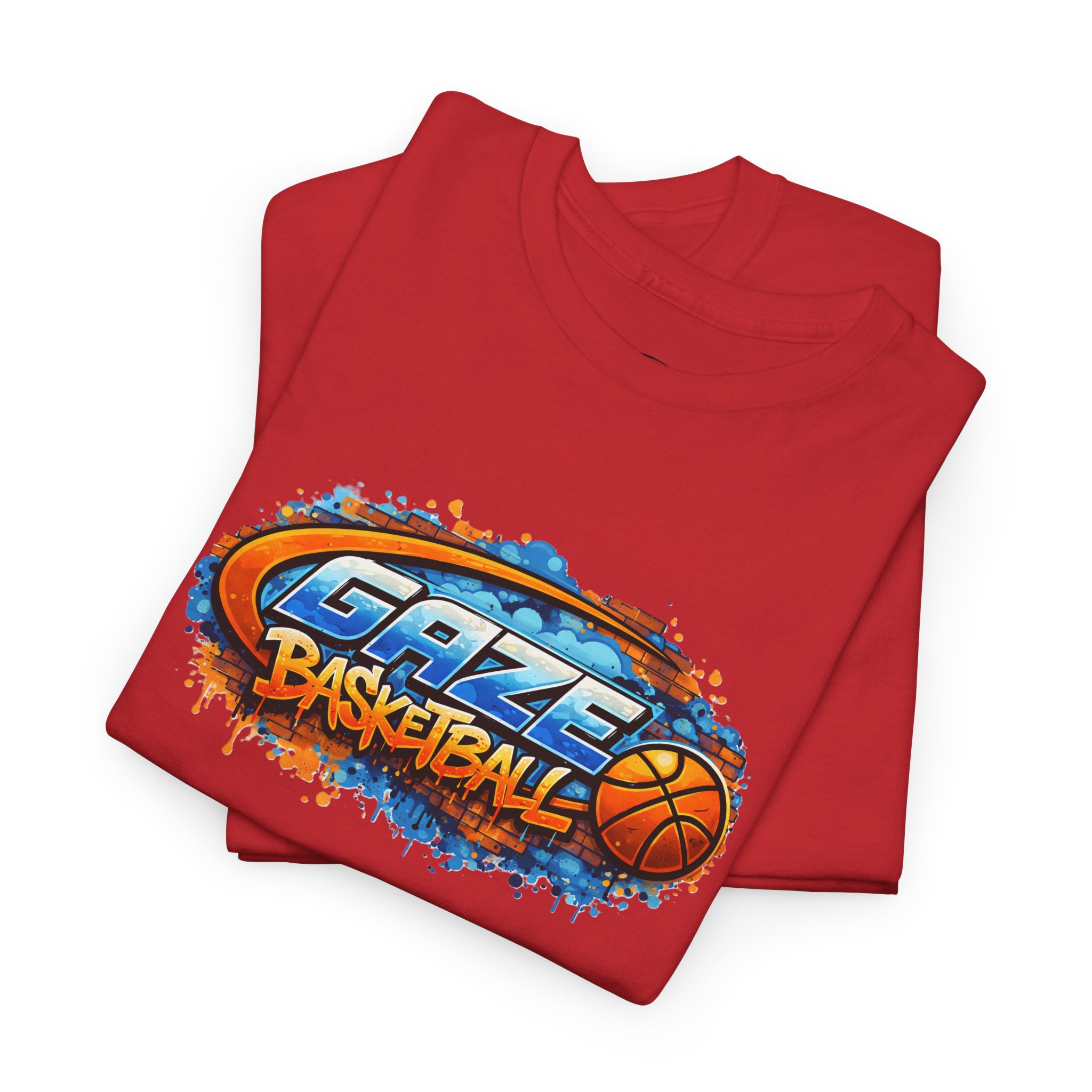 Gaze Basketball Graffiti T-Shirt — Urban Hoop Street Art Tee - Image 70