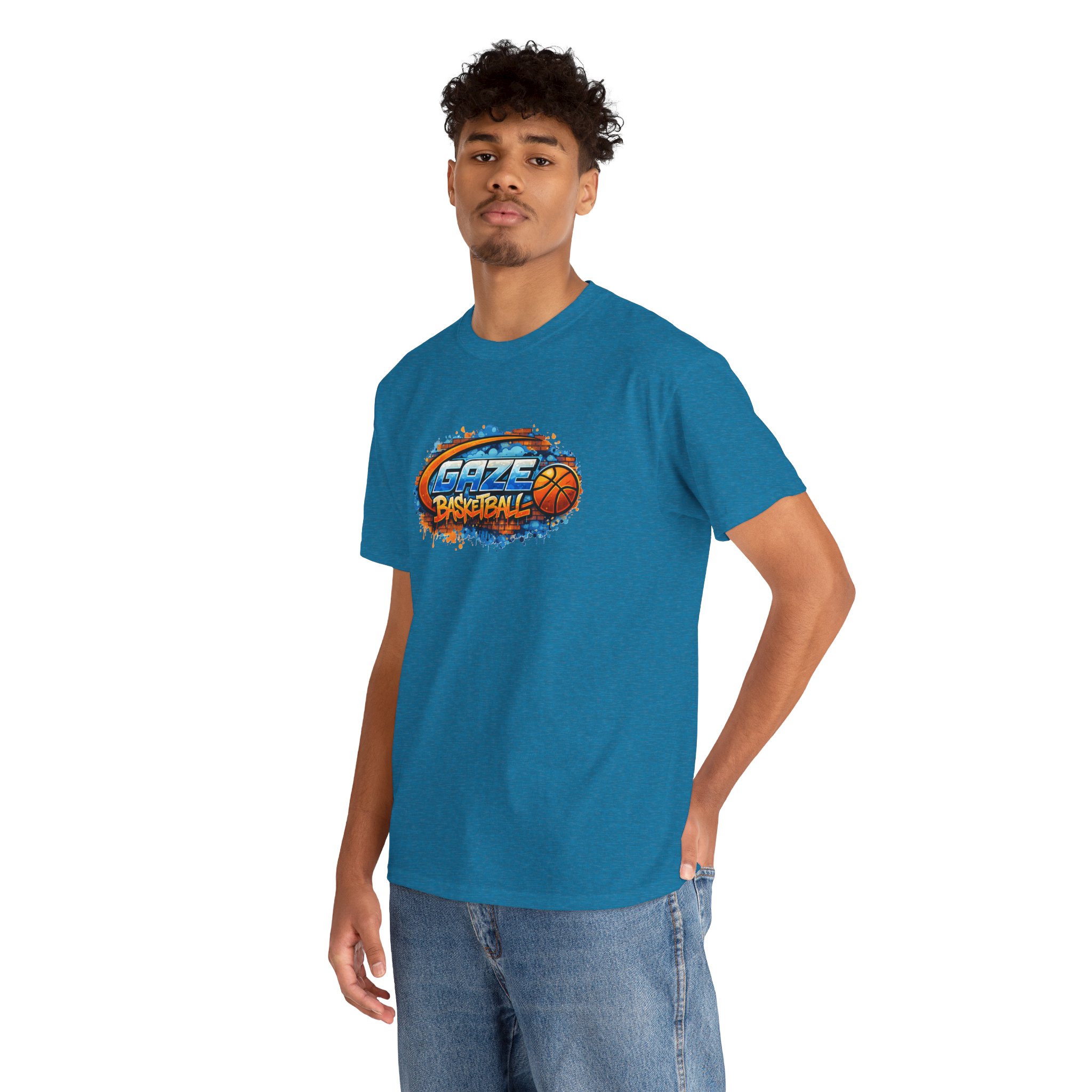 Gaze Basketball Graffiti T-Shirt — Urban Hoop Street Art Tee - Image 6