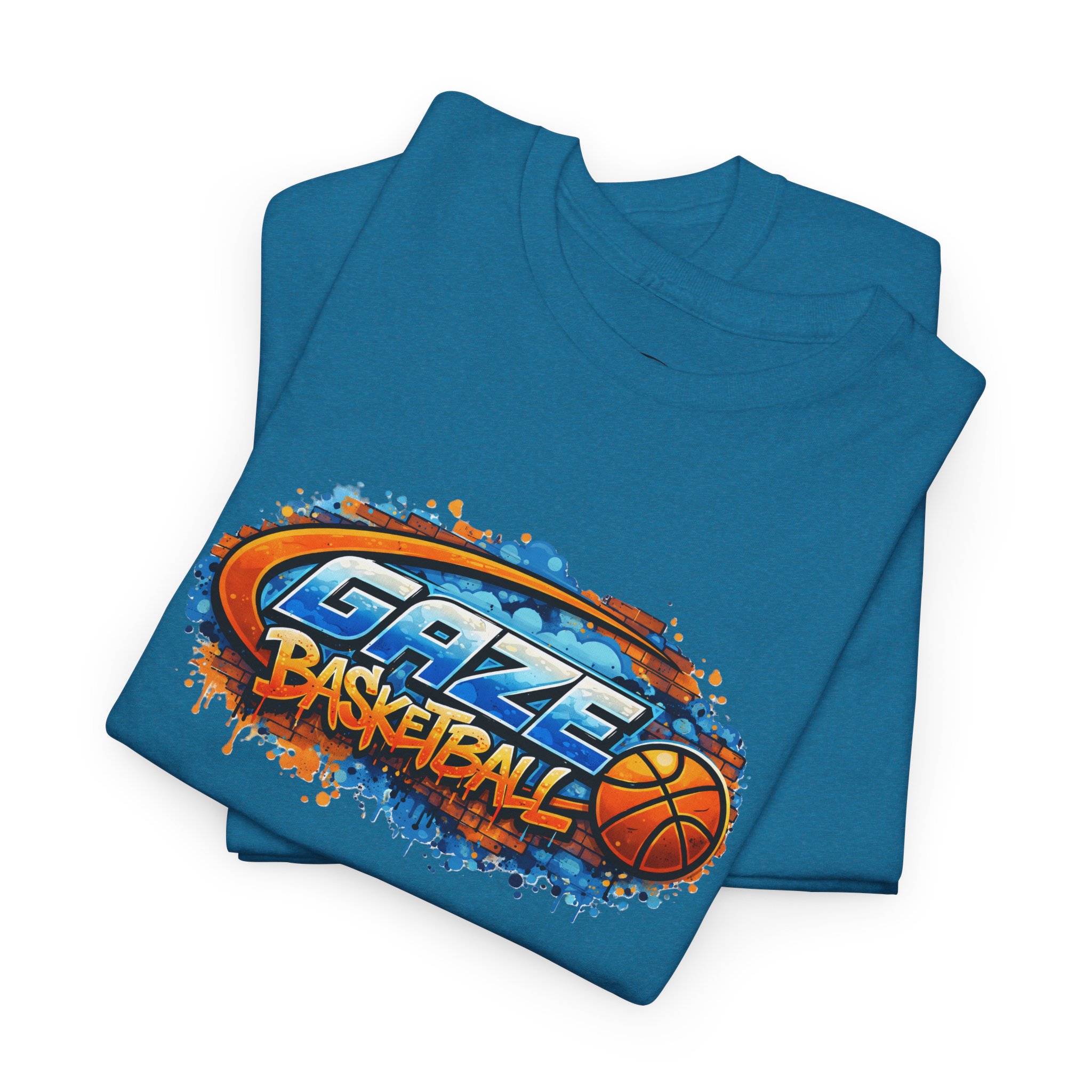 Gaze Basketball Graffiti T-Shirt — Urban Hoop Street Art Tee - Image 7