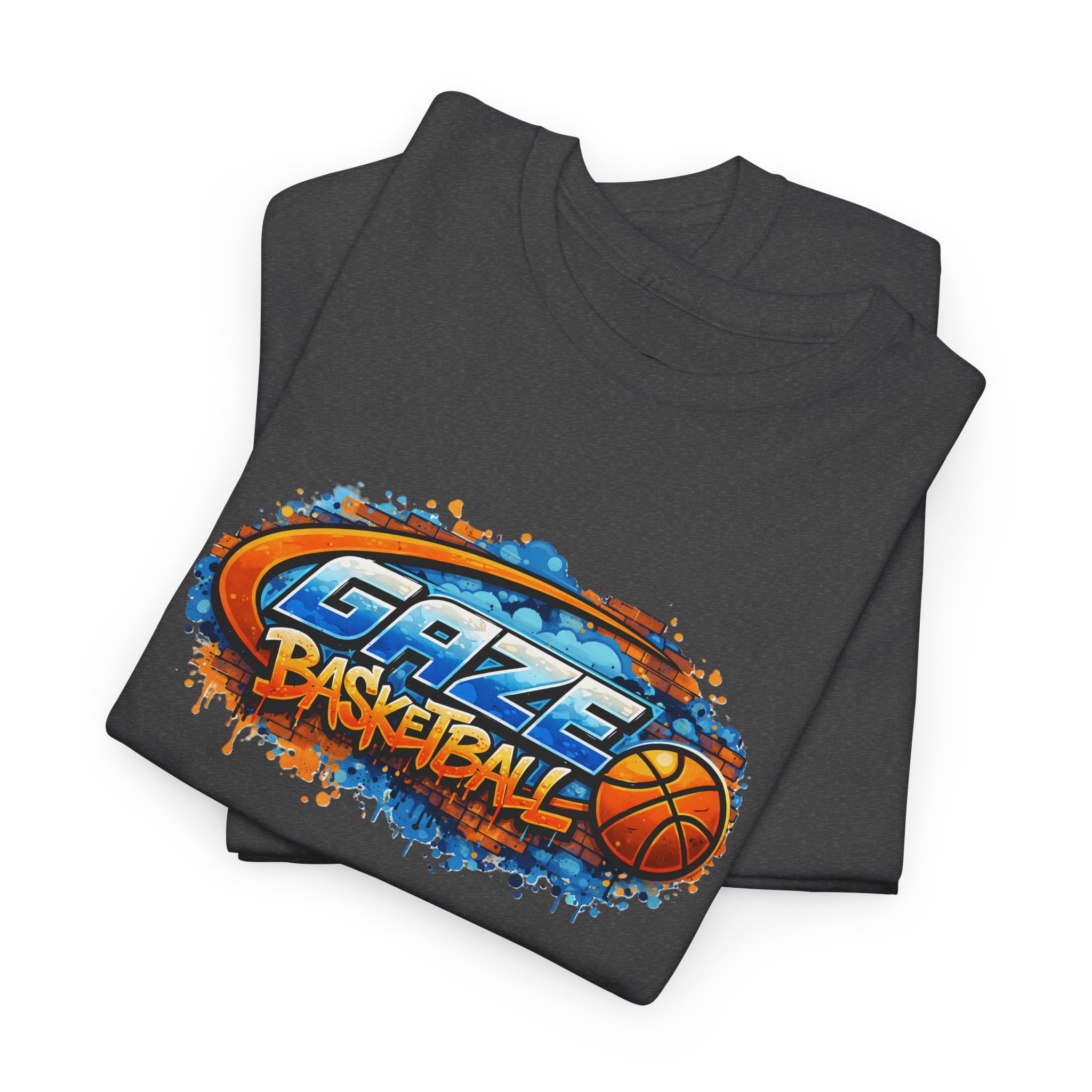 Gaze Basketball Graffiti T-Shirt — Urban Hoop Street Art Tee - Image 49