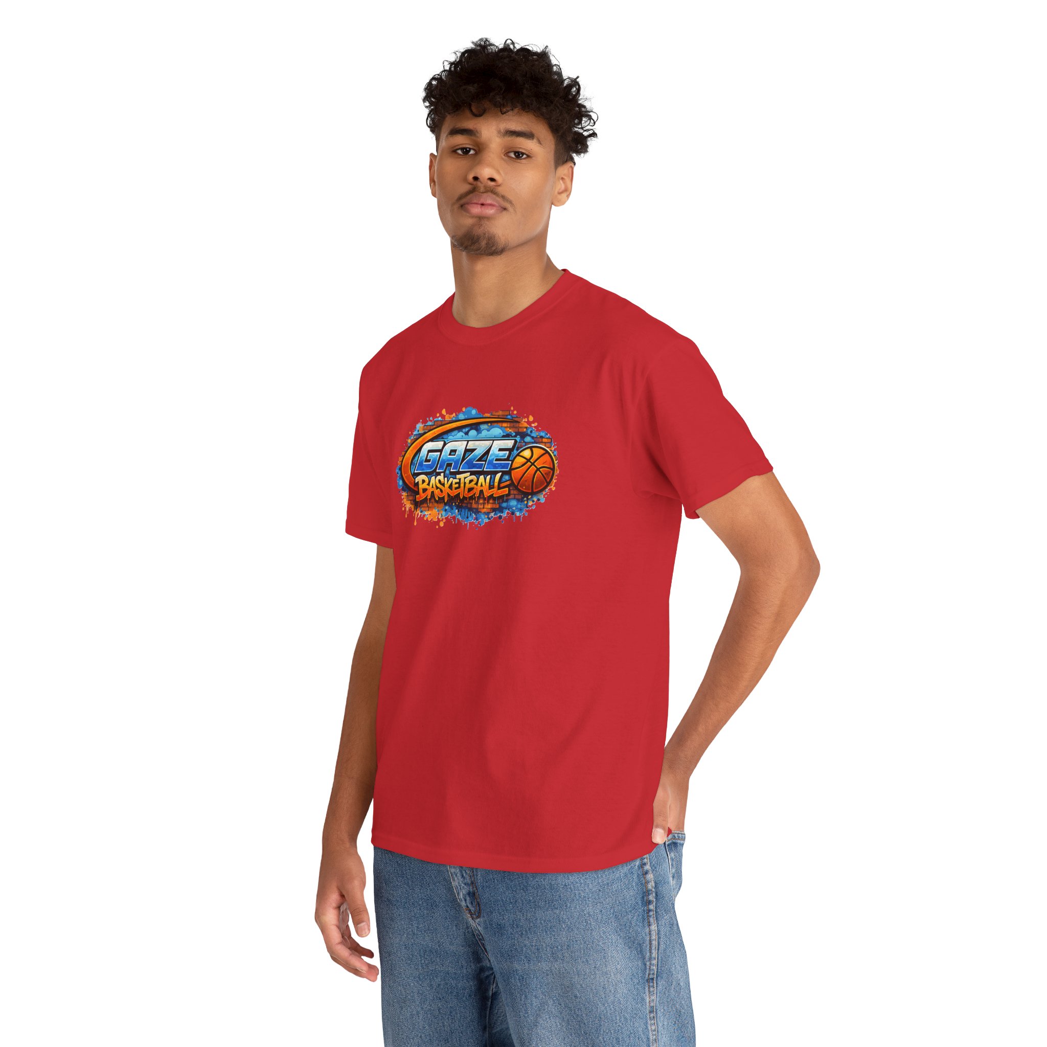 Gaze Basketball Graffiti T-Shirt — Urban Hoop Street Art Tee - Image 69