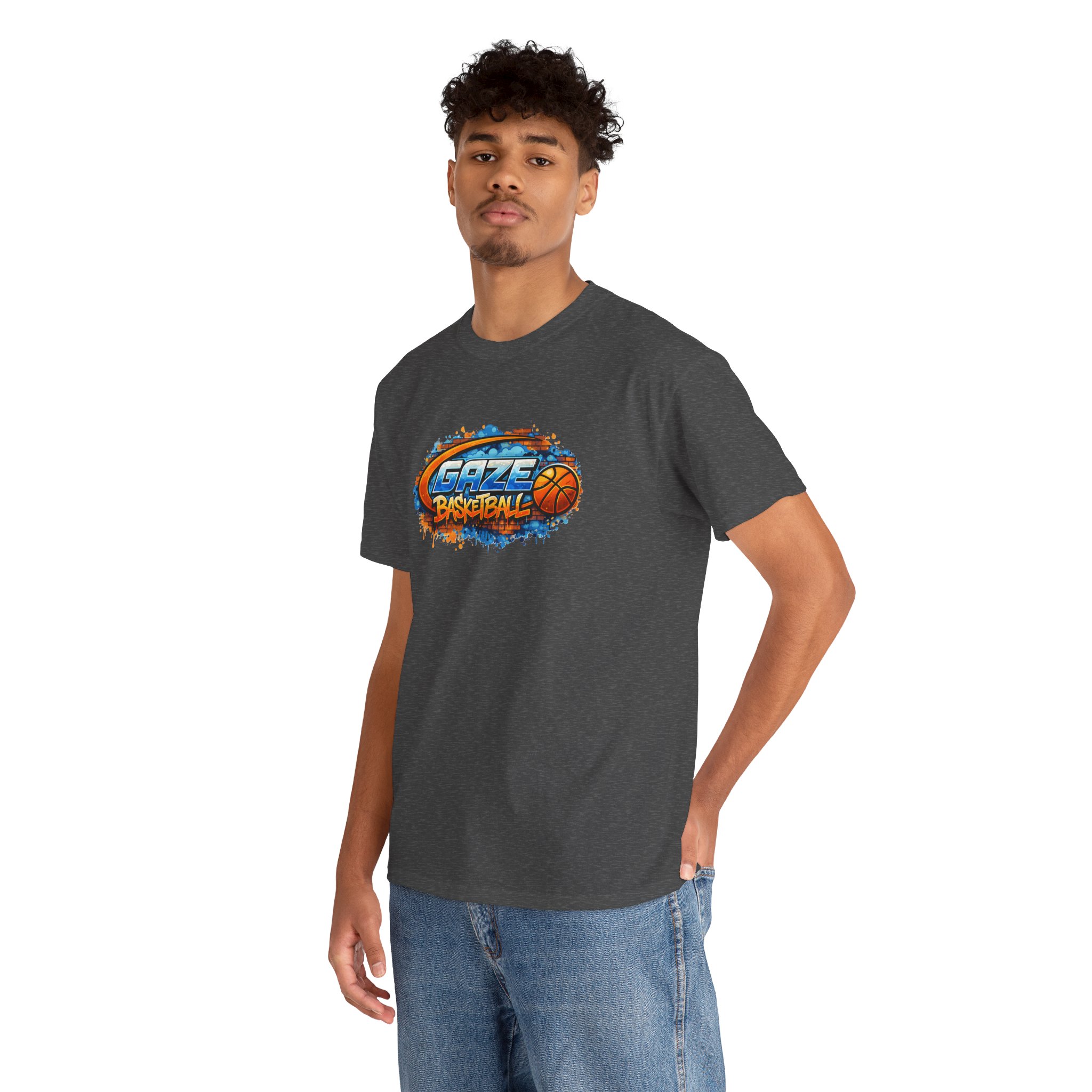 Gaze Basketball Graffiti T-Shirt — Urban Hoop Street Art Tee - Image 48