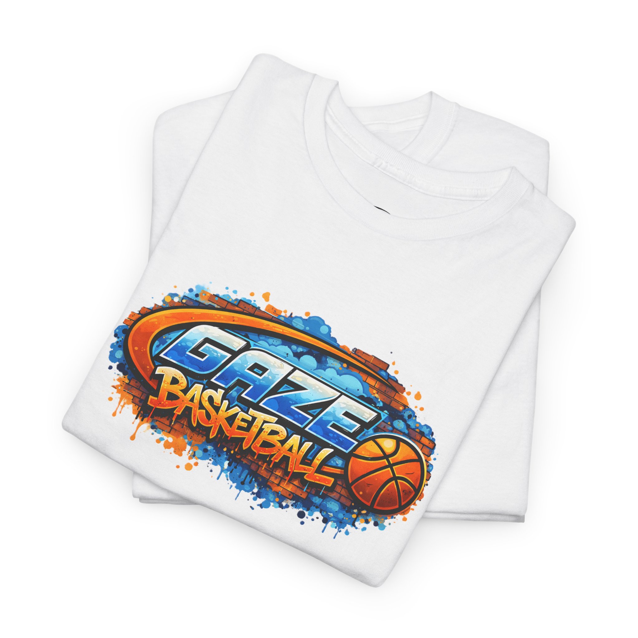 Gaze Basketball Graffiti T-Shirt — Urban Hoop Street Art Tee - Image 14