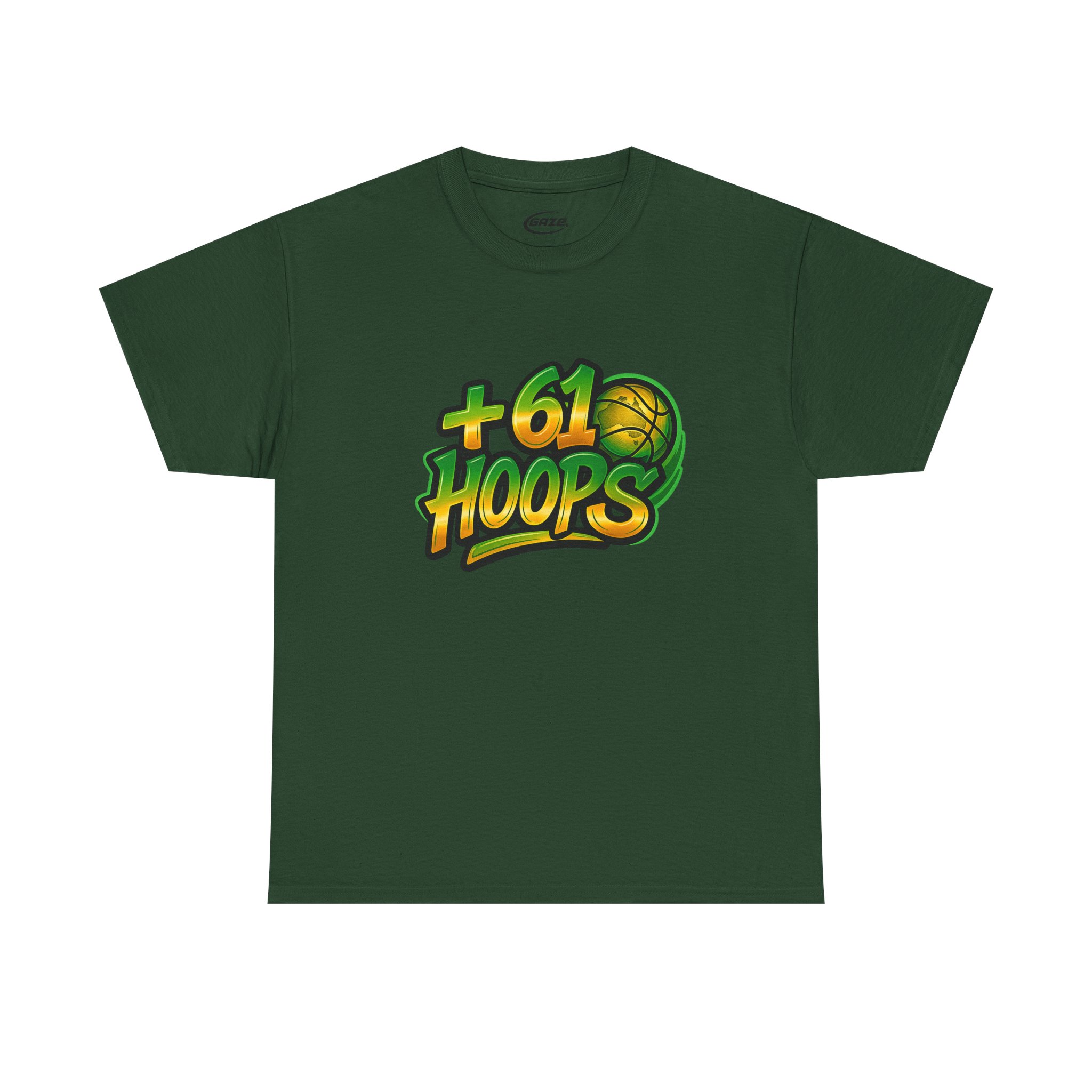 +61 Hoops Basketball T-Shirt — Aussie Basketball Fan Tee