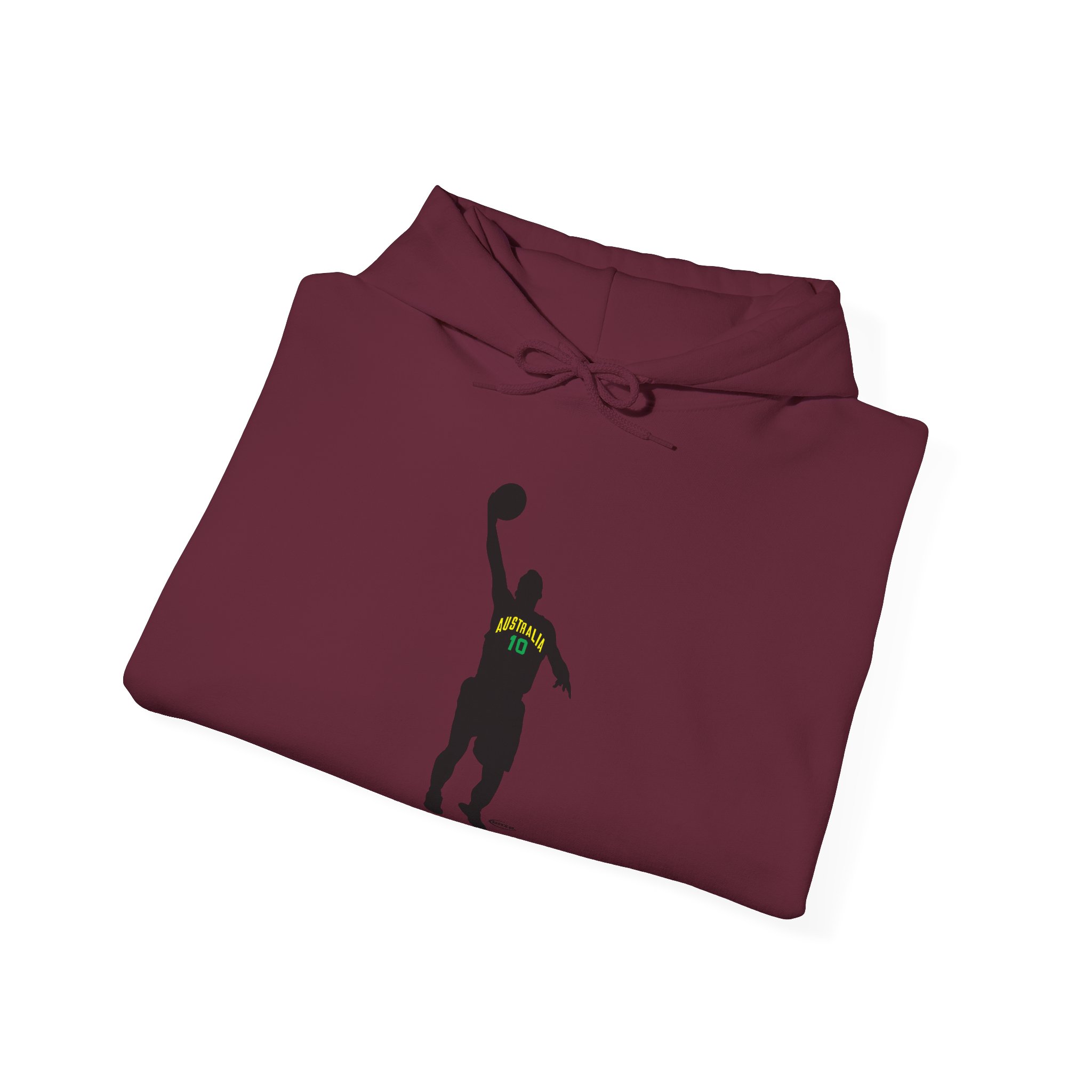 Australian Basketball Legend Hoodie — Silhouette Tribute - Image 20