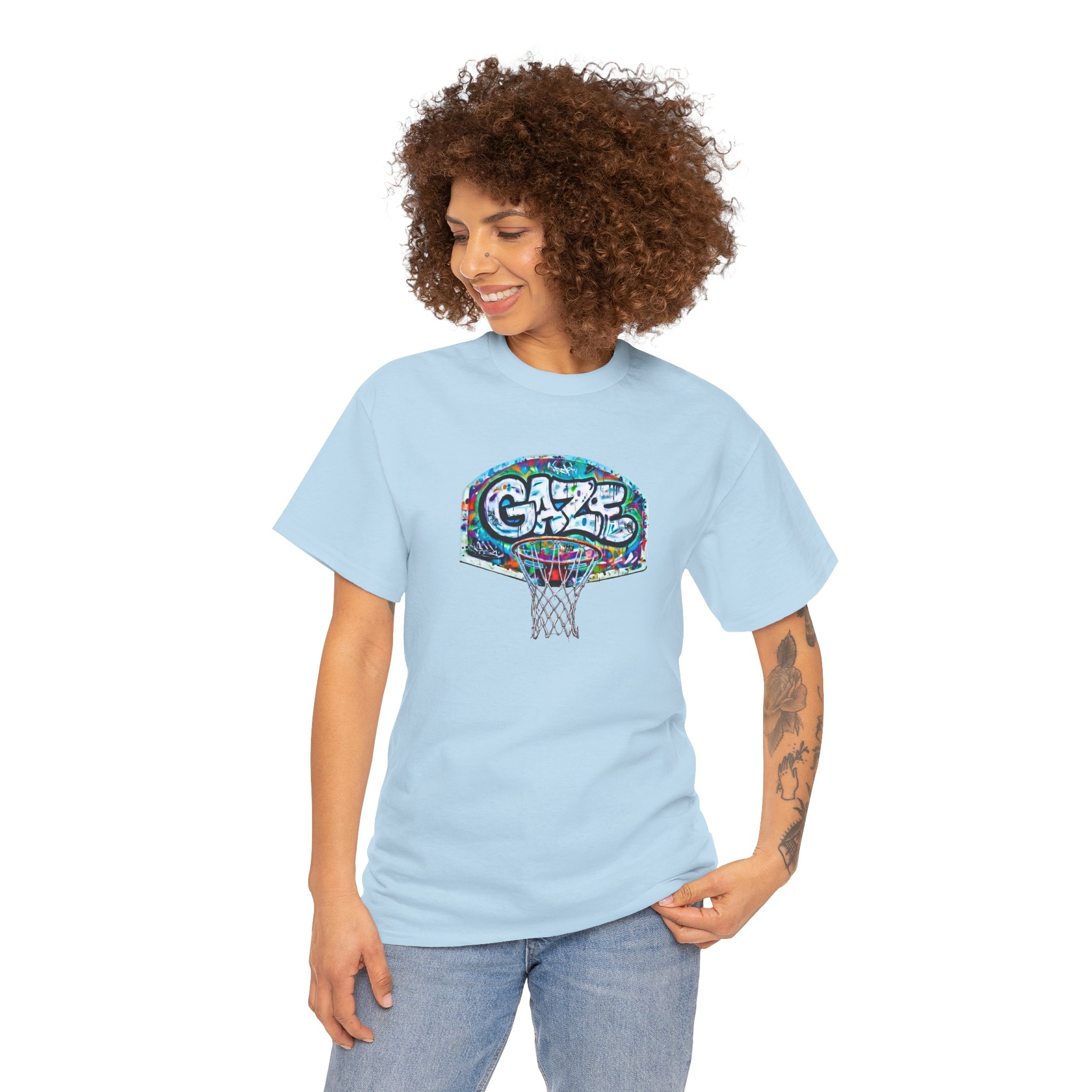 Backboard T-Shirt — Vintage 1970s Hoop Tee - Image 40