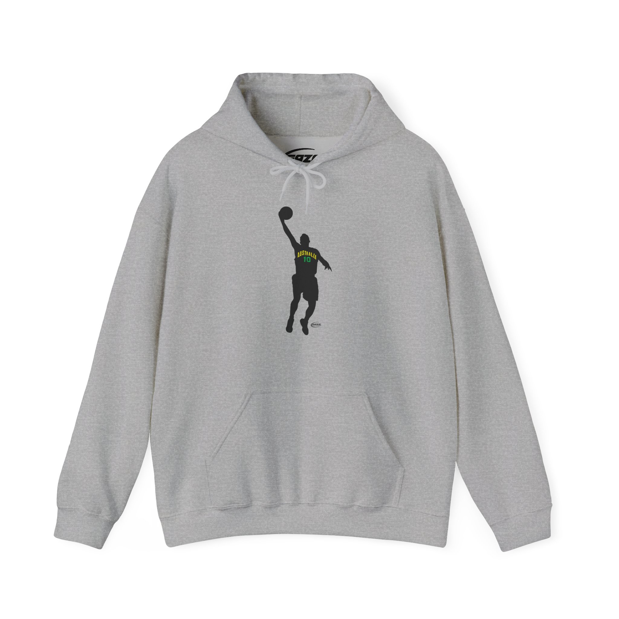 Australian Basketball Legend Hoodie — Silhouette Tribute