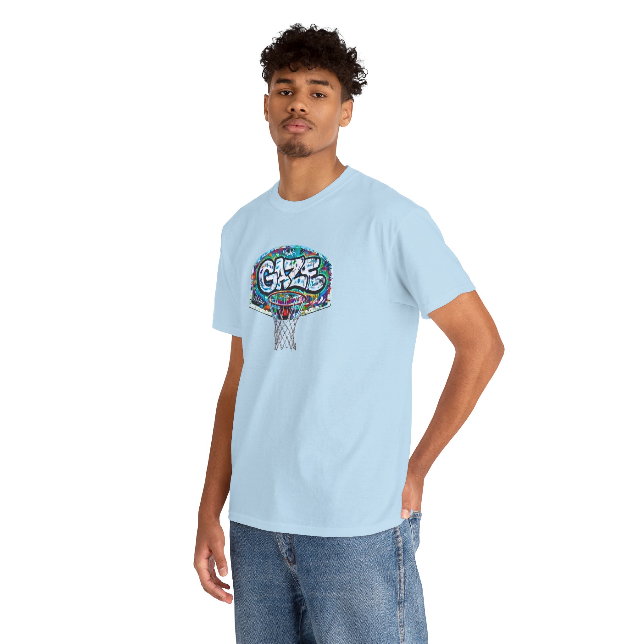Backboard T-Shirt — Vintage 1970s Hoop Tee - Image 39
