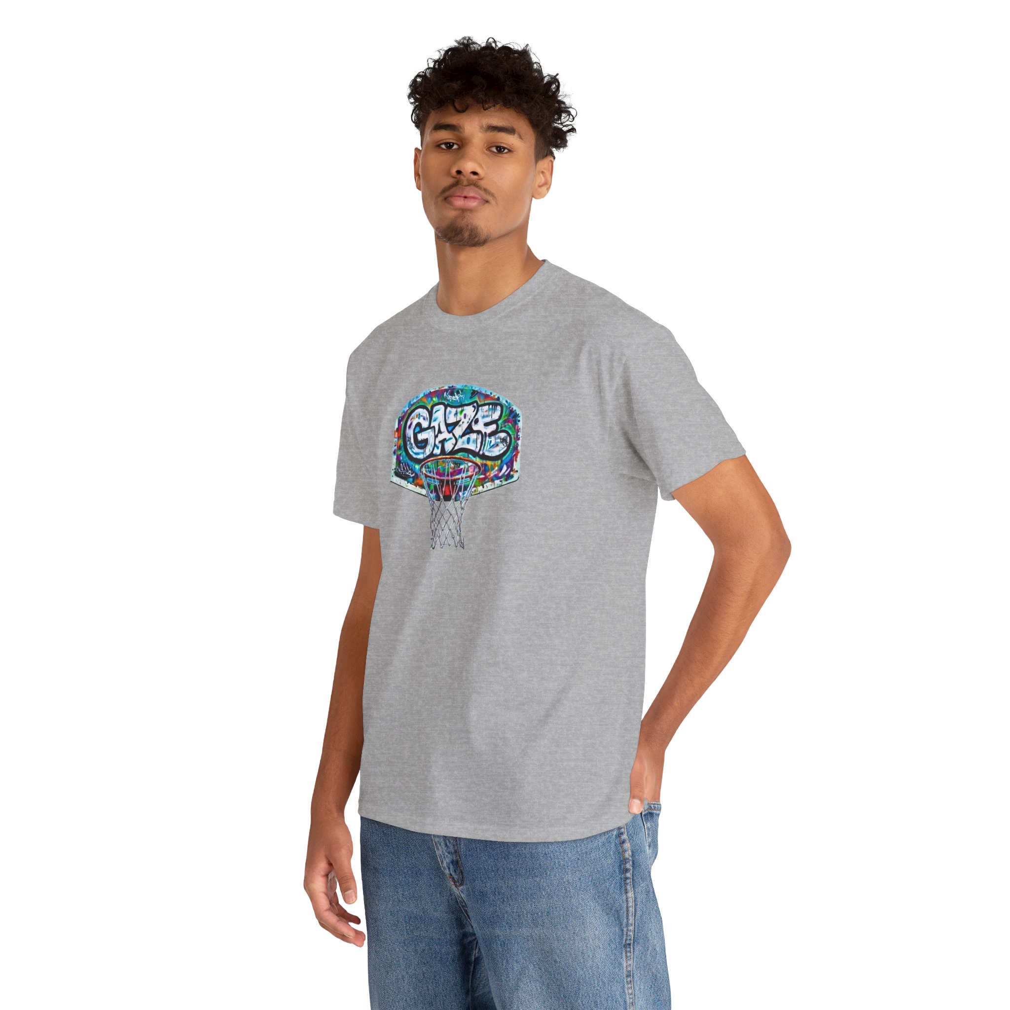 Backboard T-Shirt — Vintage 1970s Hoop Tee - Image 27