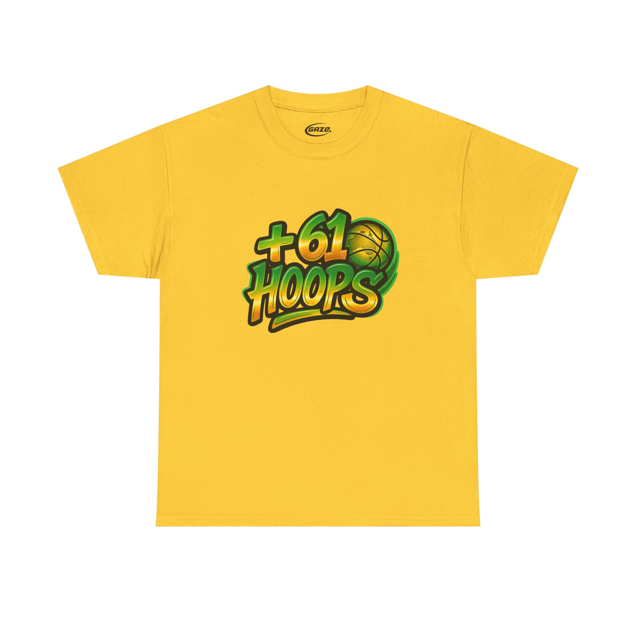 +61 Hoops Basketball T-Shirt — Aussie Basketball Fan Tee - Image 3