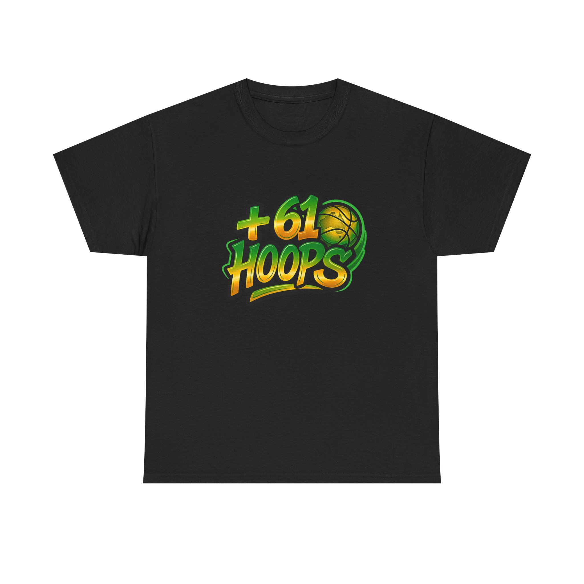 +61 Hoops Basketball T-Shirt — Aussie Basketball Fan Tee - Image 6