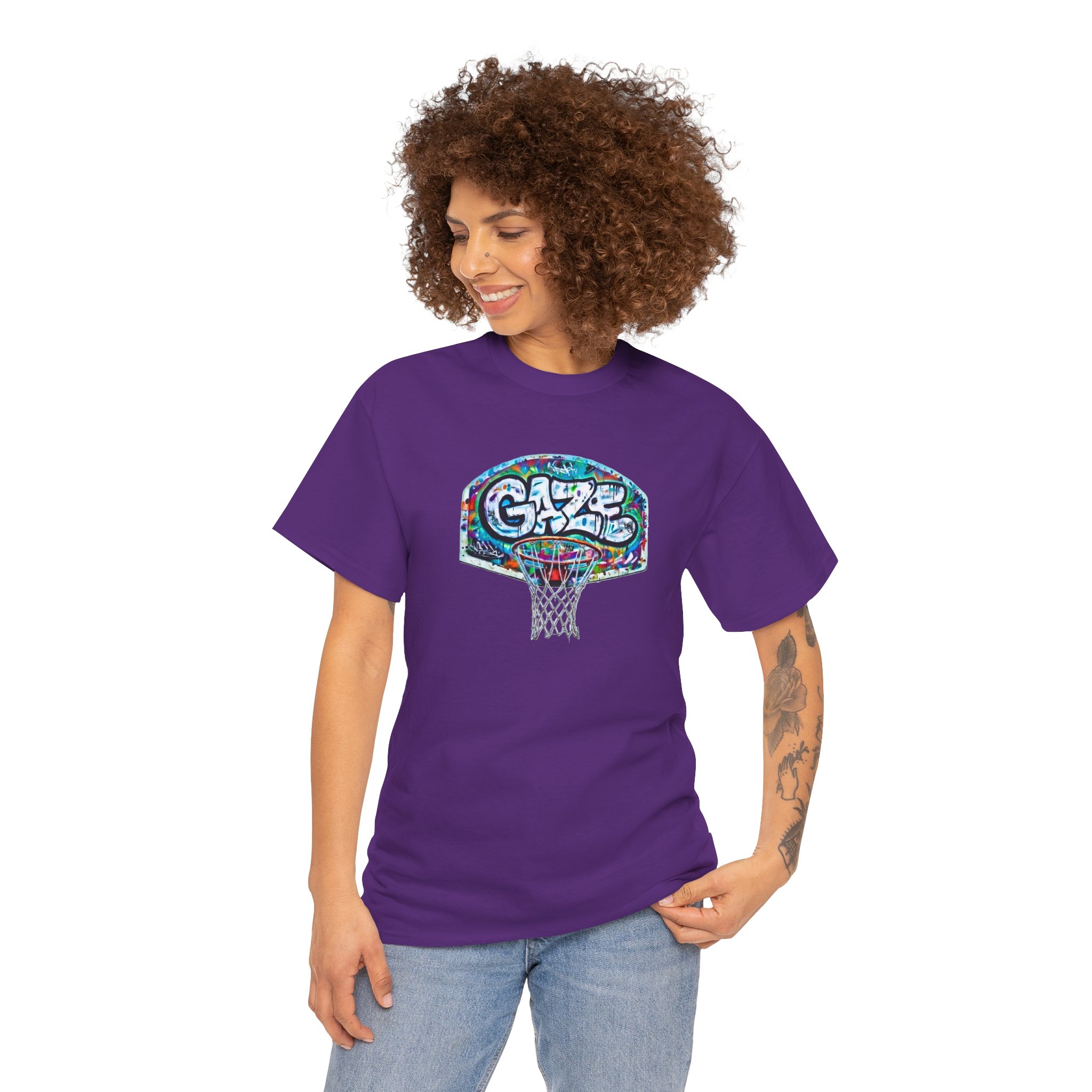 Backboard T-Shirt — Vintage 1970s Hoop Tee - Image 46