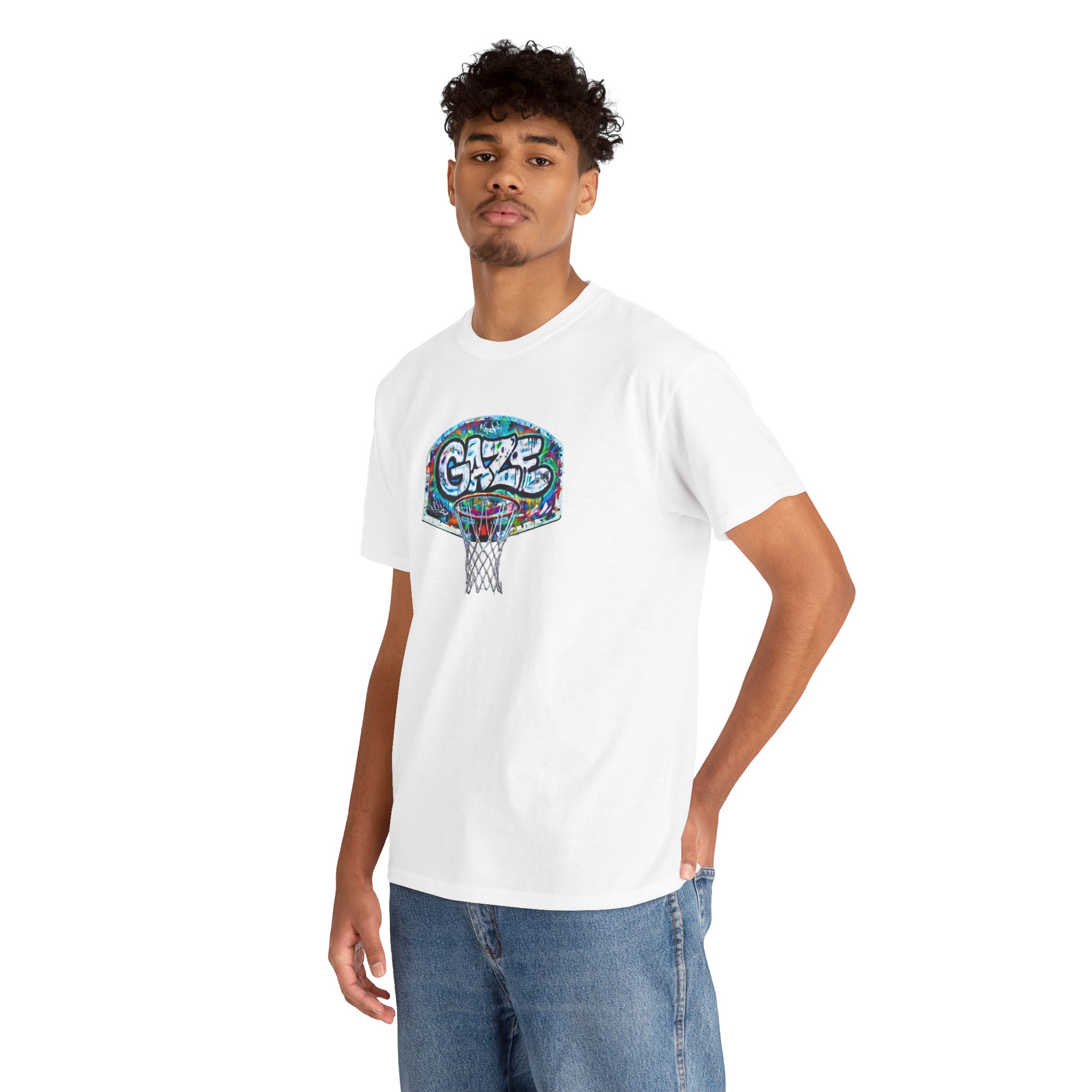Backboard T-Shirt — Vintage 1970s Hoop Tee - Image 21