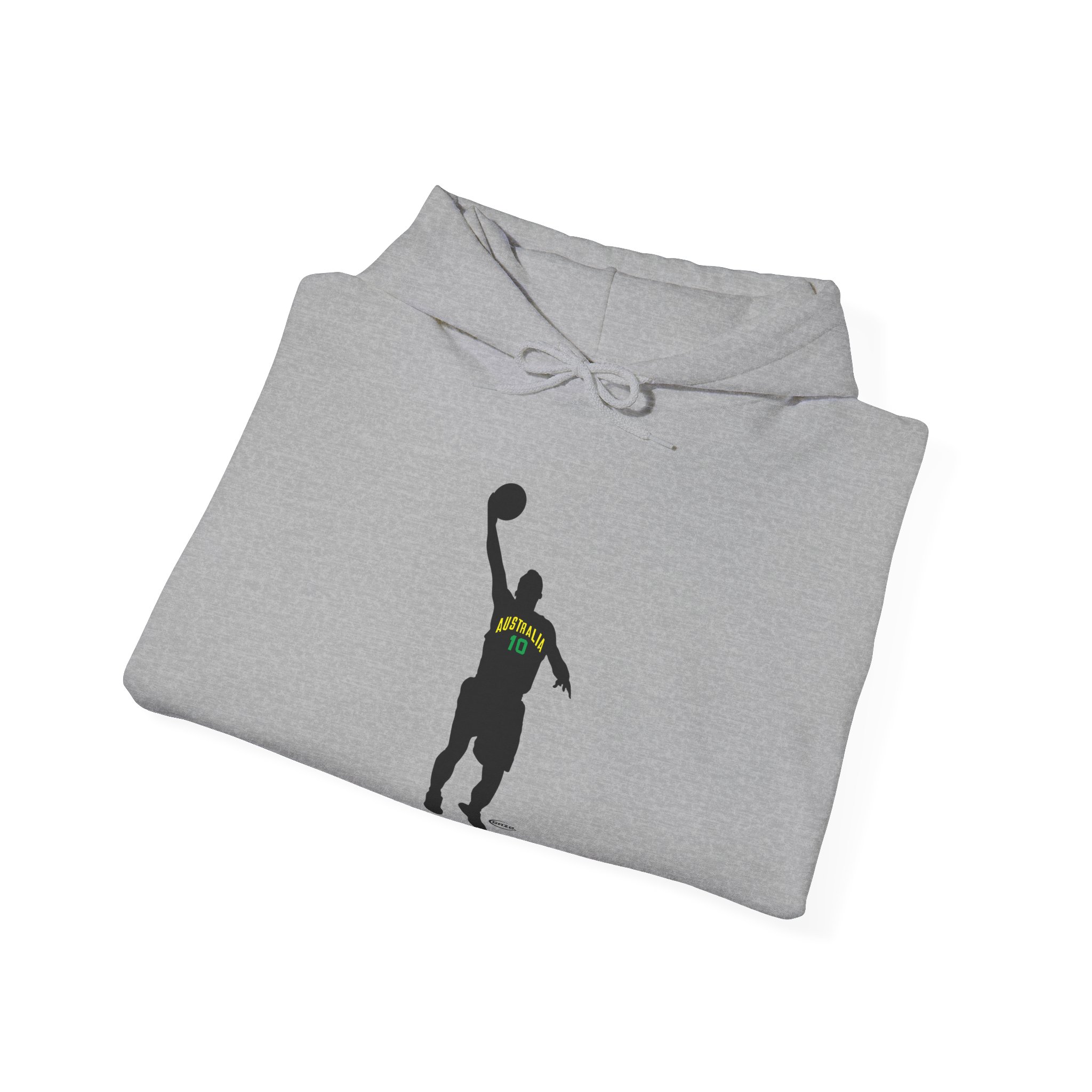 Australian Basketball Legend Hoodie — Silhouette Tribute - Image 4